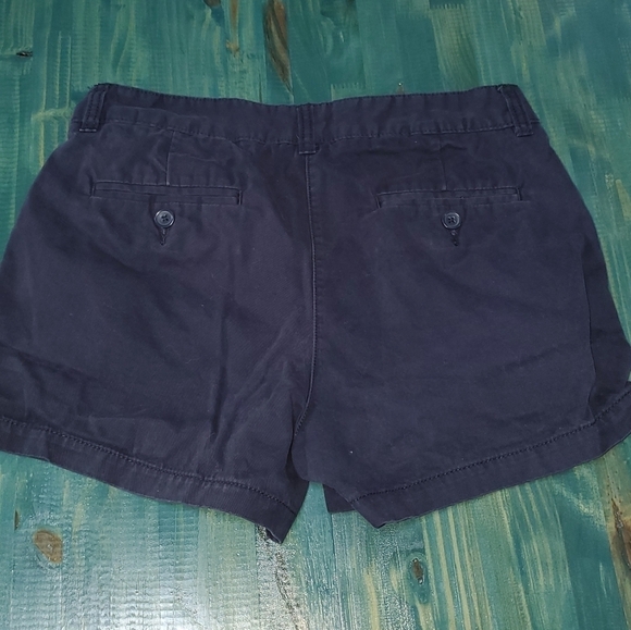 Joe Fresh Navy Denim Shorts Size 4 - Picture 3 of 3